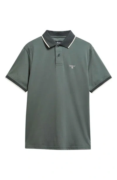 Barbour Cornsay Solid Polo In Green