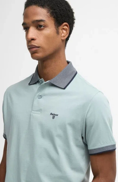 Barbour Cornsay Solid Polo In Green