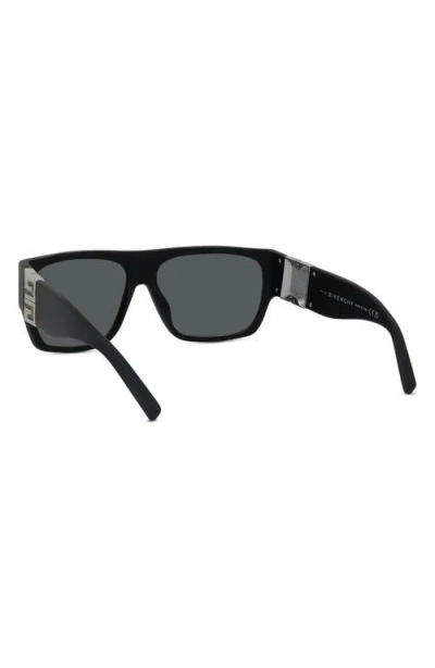Givenchy 4g Rectangular Sunglasses In Black