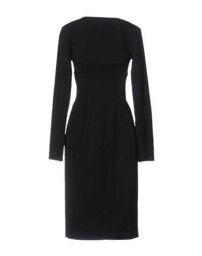 Shop Acne Studios Knee-length Dress In Black