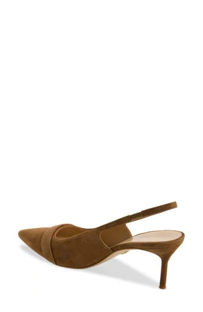Veronica Beard Rami Slingback Pump In Brown