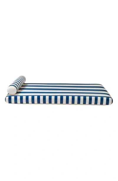 Sunnylife Luxe Lilo Inflatable Pool Float In Blue