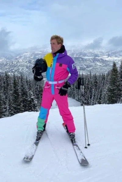 Oosc So Fetch Ski Suit In Multi