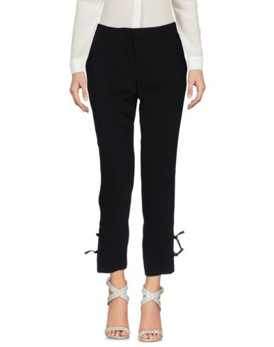 Just Cavalli Cropped Pants & Culottes In Black