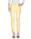 Love Moschino Jeans In Yellow