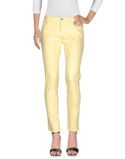 Love Moschino Jeans In Yellow