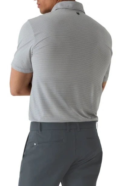 Greyson Saranac Stripe Performance Golf Polo In Multi