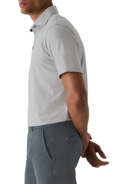 Greyson Saranac Stripe Performance Golf Polo In Multi