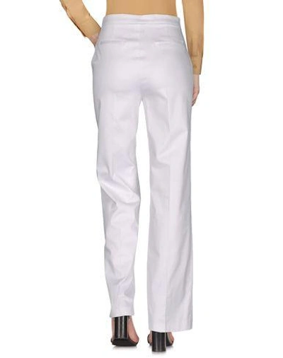 Shop Pinko Casual Pants In White