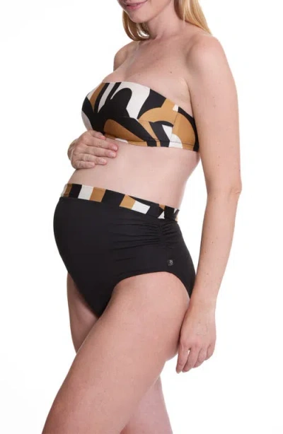 Cache Coeur Odéon Maternity Bikini In Multi