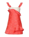 Msgm Formal Dress In Coral