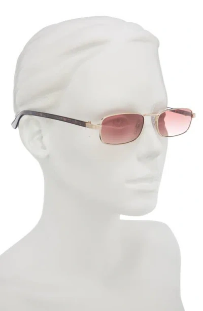 Bp. Gradient Rectangular Sunglasses In Gold