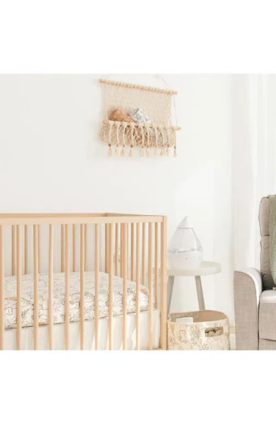 Crane Baby Willow Macramé Storage Wall Decor In Neutral