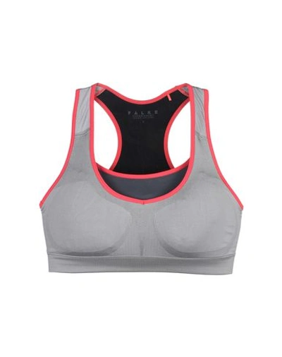 Falke Sports Bras And Performance Tops In Grey
