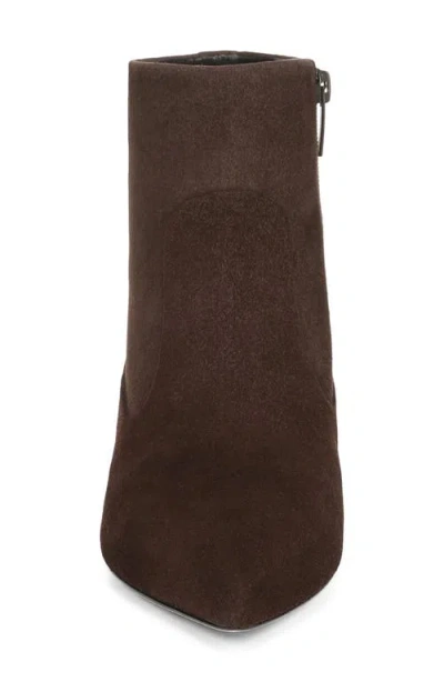 Veronica Beard Lisa Stretch Kitten-heel Ankle Boot In Black