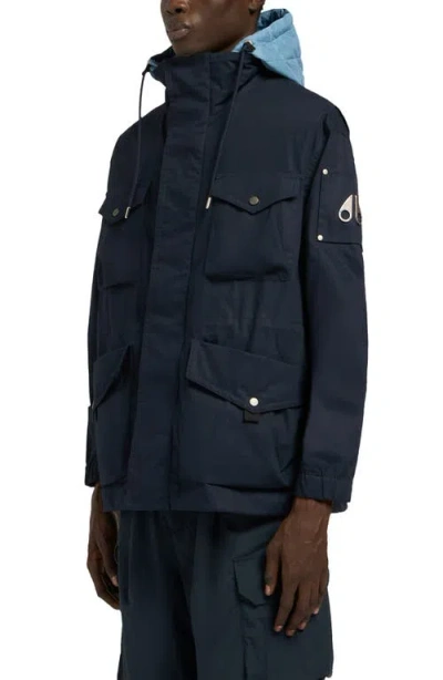 Moose Knuckles Hudson Utility Jacket In Multi
