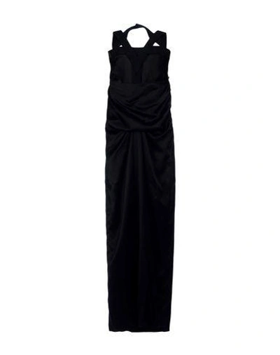 Shop Acne Studios Woman Long Dress Black Size 6 Viscose