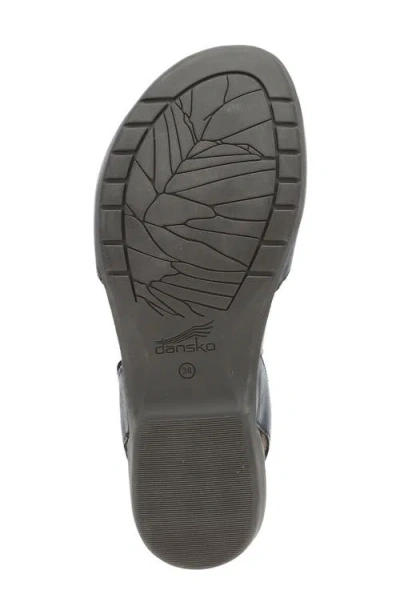 Dansko Rowan Sandal In Black