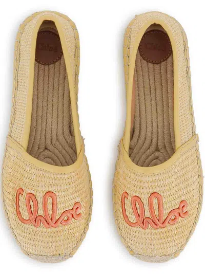 Chloé Espadrilles With Logo In Multi