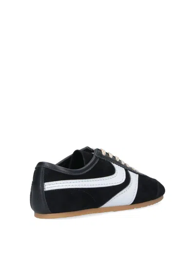 Dries Van Noten Retro-inspired Sneakers With Thin Sole For Women In Black