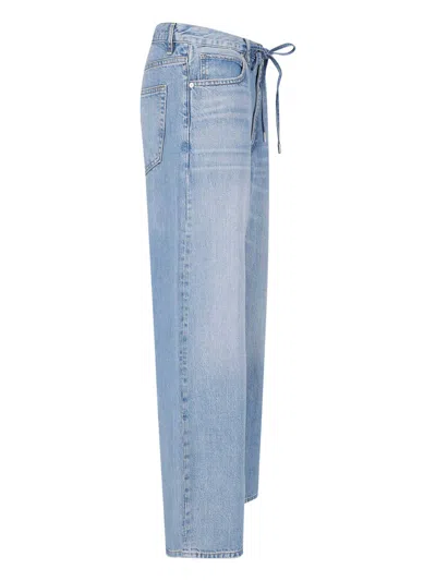 Frame Straight Jeans In Blue