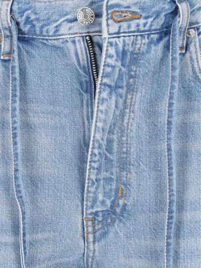 Frame Straight Jeans In Blue