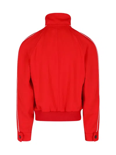 Marni Zip-up Jacket In Virgin Wool In Multi