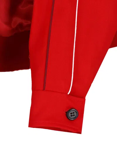 Marni Zip-up Jacket In Virgin Wool In Multi