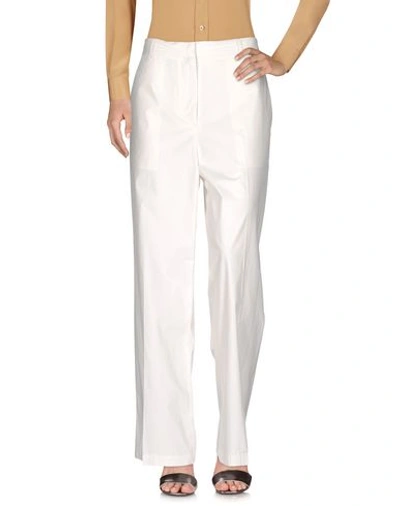 Acne Studios Casual Pants In White