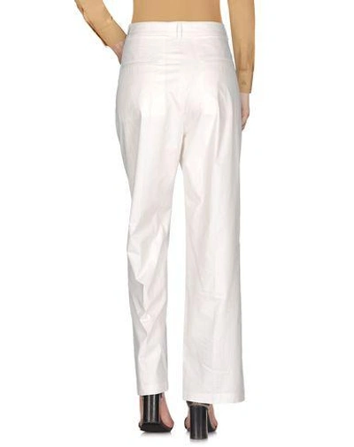 Shop Acne Studios Casual Pants In White