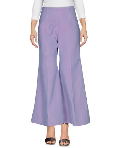 Acne Studios Denim Pants In Lilac