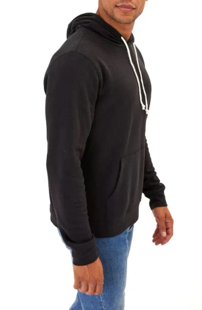 Threads 4 Thought Fleece Pullover Hoodie In Black