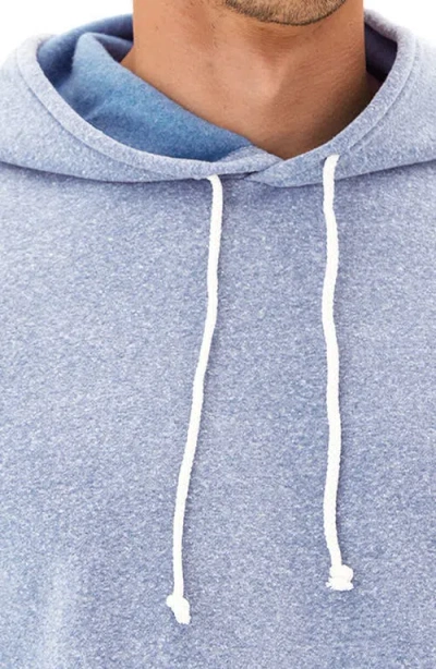 Threads 4 Thought Fleece Pullover Hoodie In Blue