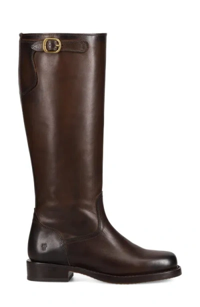 Frye Campus Knee High Riding Boot In Brown