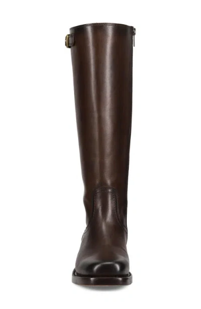 Frye Campus Knee High Riding Boot In Brown