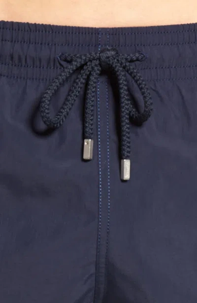 Vilebrequin Solid Swim Trunks In Blue