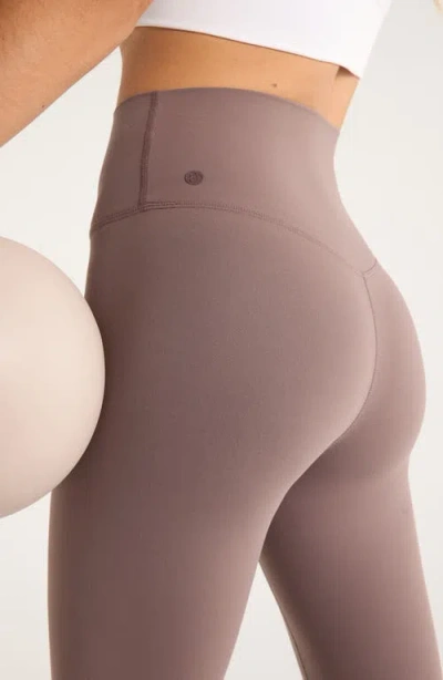 Zella Studio Luxe Bootcut Leggings In Gray