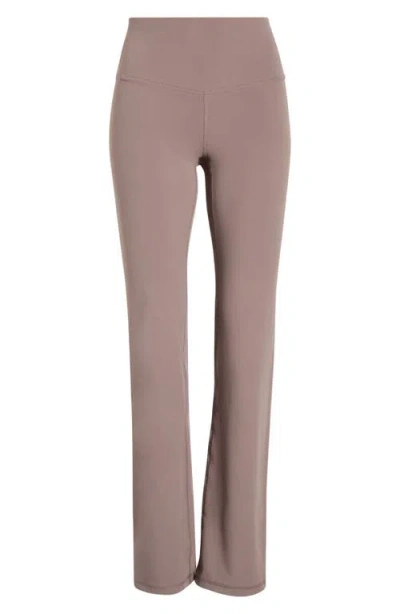 Zella Studio Luxe Bootcut Leggings In Gray