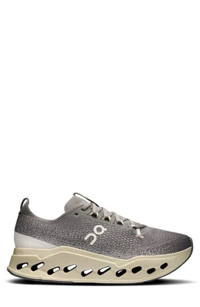 On Cloudsurfer Max Running Sneaker In Gray