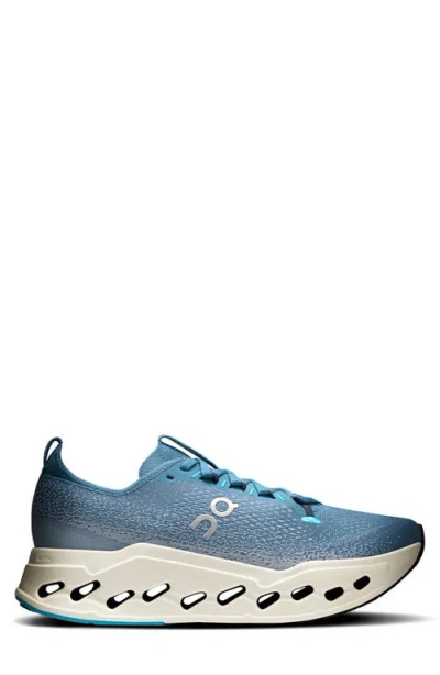 On Cloudsurfer Max Running Sneaker In Blue