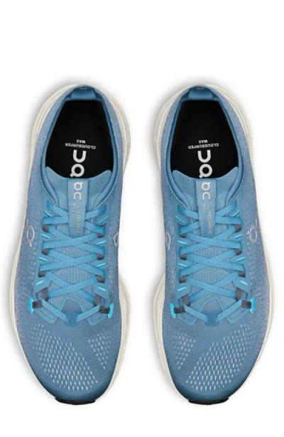 On Cloudsurfer Max Running Sneaker In Blue
