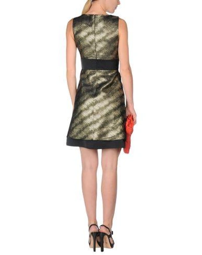 Shop Red Valentino Evening Dress In Gold
