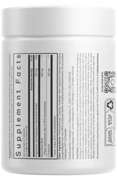 Codeage Clearface Vitamins Capsules In Transparent