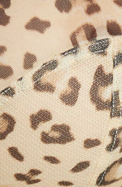 Skarlett Blue Spellbound Full Coverage Underwire Bra In Leopard In Animal Print