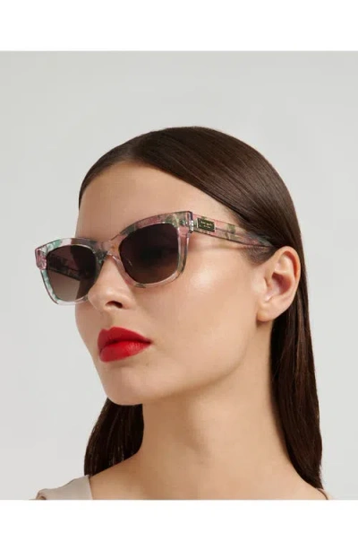 Kate Spade New York Dee 51mm Gradient Square Sunglasses In Multi