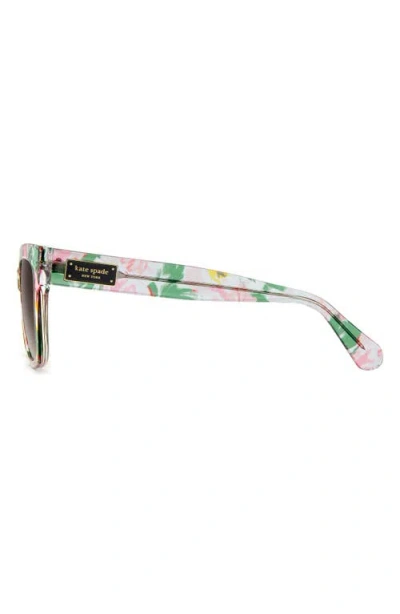 Kate Spade New York Dee 51mm Gradient Square Sunglasses In Multi