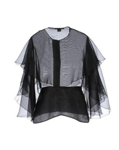 Shop Antonio Berardi Blouses In Black