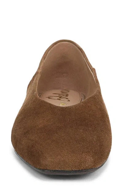 Sam Edelman Kasey Square Toe Pump In Brown