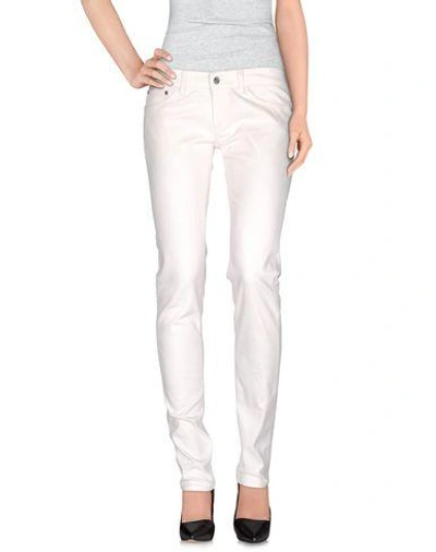 Dondup Casual Pants In Ivory