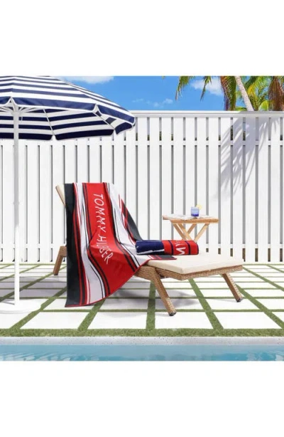 Tommy Hilfiger Hampton Stripe Beach Towel In Multi